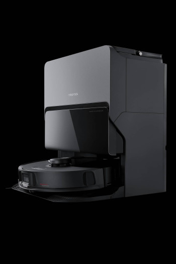 Der Roborock S8 MaxV ist in Schwarz ...